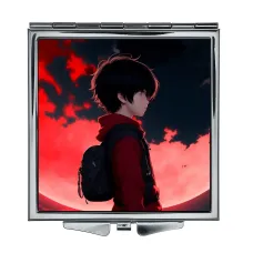 Складное зеркало квадратное Аниме мальчик ZER2-0380