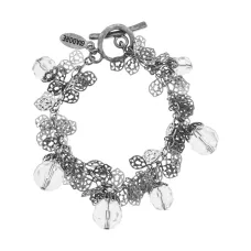 Браслет Гроздь, цвет серебряный UF094-02