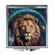 Складное зеркало квадратное Космический лев ZER2-0404