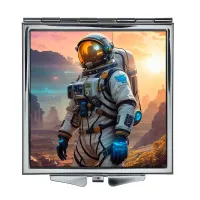 Складное зеркало квадратное Исследование планеты ZER2-0445