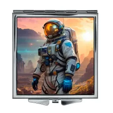 Складное зеркало квадратное Исследование планеты ZER2-0445