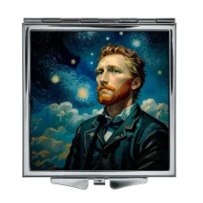 Складное зеркало квадратное Ван Гог ZER2-0523