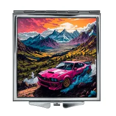 Складное зеркало квадратное Спортивный автомобиль ZER2-0544