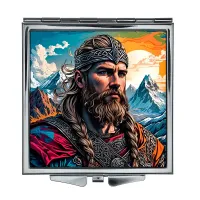 Складное зеркало квадратное Викинг ZER2-0545