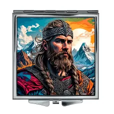 Складное зеркало квадратное Викинг ZER2-0545