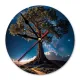 Часы настенные Дерево и созвездия 20 см, пластик MCH295