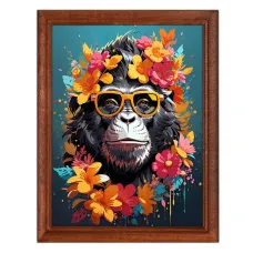 Постер в рамке 17х22см Примат POSV-0457