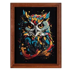 Постер в рамке 17х22см Филин стритарт POSV-0462