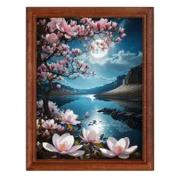 Постер в рамке 17х22см Сакура POSV-0479