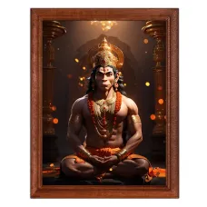 Постер в рамке 17х22см Хануман POSV-0484