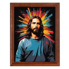 Постер в рамке 17х22см Иисус POSV-0486
