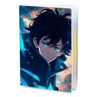 Обложка для паспорта ПВХ Аниме парень MOB560