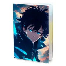 Обложка для паспорта ПВХ Аниме парень MOB560