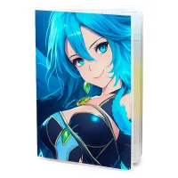 Обложка для паспорта ПВХ Аниме девушка фэнтэзи MOB563