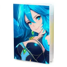 Обложка для паспорта ПВХ Аниме девушка фэнтэзи MOB563