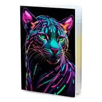 Обложка для паспорта ПВХ Дикая кошка MOB584