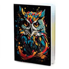 Обложка для паспорта ПВХ Сова MOB588