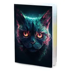 Обложка для паспорта ПВХ Кот MOB591