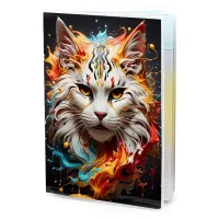 Обложка для паспорта ПВХ Кот MOB609