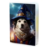 Обложка для паспорта ПВХ Пес колдун MOB625