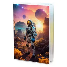 Обложка для паспорта ПВХ Исследование планеты MOB641