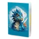 Обложка для паспорта ПВХ Синий дракон MOB659