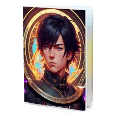 Обложка для паспорта ПВХ Аниме парень MOB675