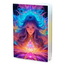 Обложка для паспорта ПВХ Молодая колдунья MOB688