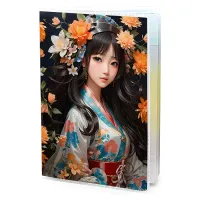 Обложка для паспорта ПВХ Молодая японка MOB699