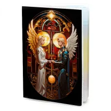 Обложка для паспорта ПВХ Ангельская пара MOB715