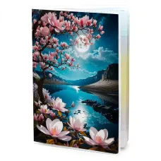 Обложка для паспорта ПВХ Сакура MOB735