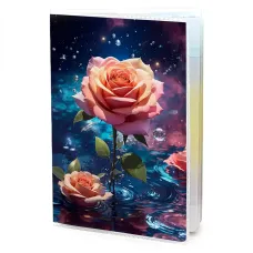 Обложка для паспорта ПВХ Розы MOB737