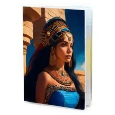 Обложка для паспорта ПВХ Клеопатра MOB746