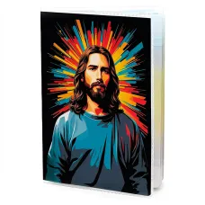 Обложка для паспорта ПВХ Иисус MOB757