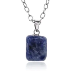 Кулон с камнем Содалит BJK398-06