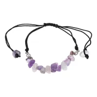 Браслет с камнем Аметист BS719-01