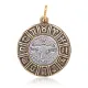 Кулон Знаки Зодиака Телец, d.23мм V-BJK01-02