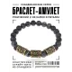 Рунический браслет Успех и личностный рост с нат.камнем Лабрадор 8мм BSRH-005