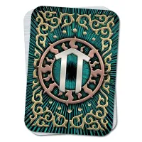 Магическая карта славянская Руна Ветер YAN503