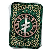 Магическая карта славянская Руна Опора YAN511