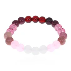 Браслет из синтетических камней, 8мм BJBS-431