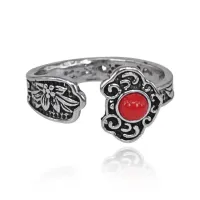 Безразмерное кольцо Жезл Руи, 1см KL591