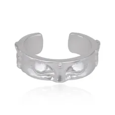 Безразмерное кольцо Будда, 5мм KL593