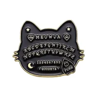 Значок Кот, 2х3см ZN147