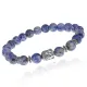 Браслет-амулет Будда с нат.камнем Содалит 8мм BSHE-01-18S