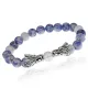 Браслет-амулет Драконы с нат. камнем Содалит 8мм BSHE-08-18S