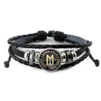 Кожаный браслет Руна Эваз BSK-0341