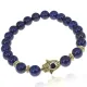 Браслет-амулет Хамса с нат. камнем Лазурит 8мм BSHE-G-10