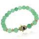 Браслет-амулет Хамса с нат. камнем Нефрит 8мм BSHE-G-13