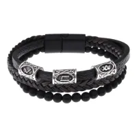 Браслет с рунической формулой Скорейшее избавление от болезней BSQ-01-04